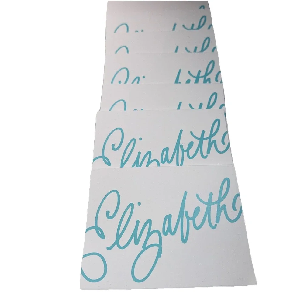 NEW‎ ELIZABETH Stationary Set of 10 Greeting Blank Cards & Envelopes Gift Set